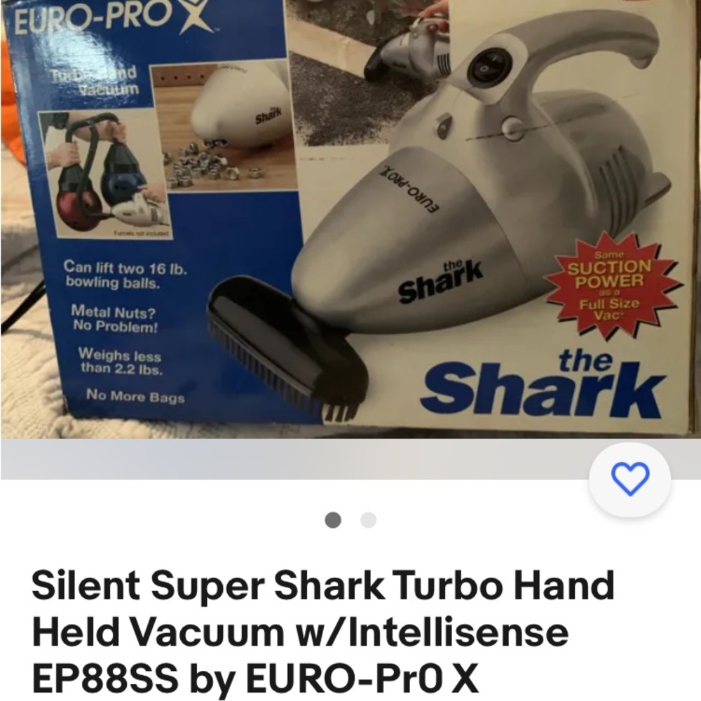 Shark hand held vacuum
